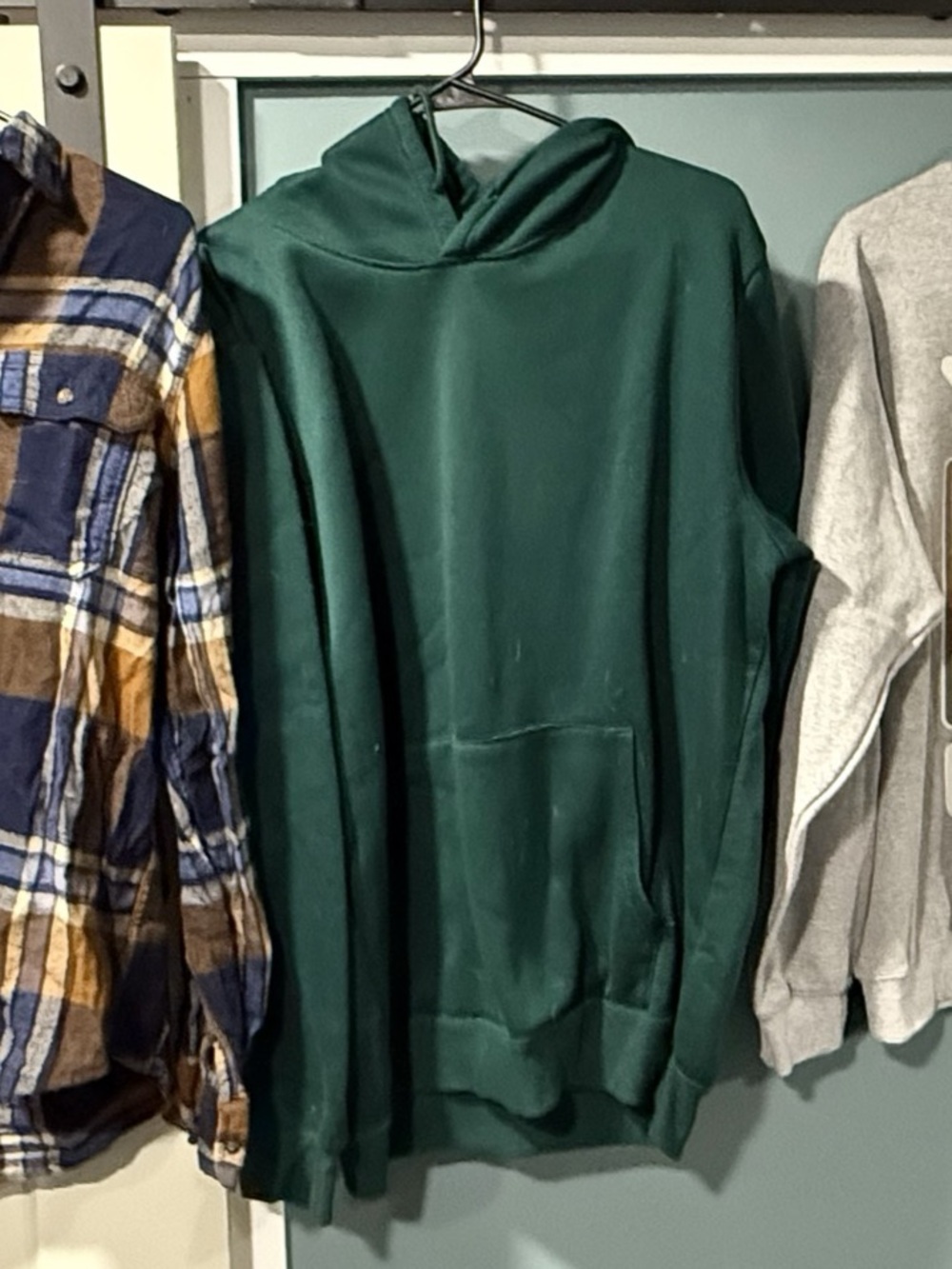 Green Men’s hoodie